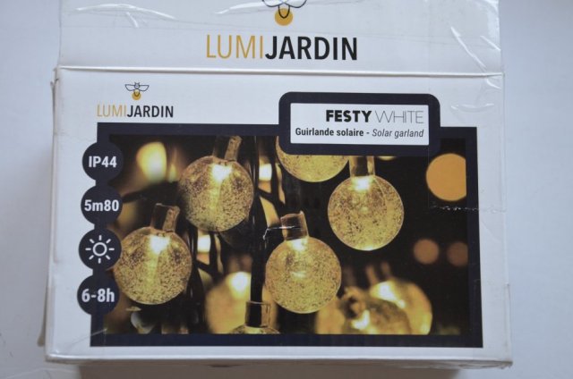 girlanda solarna Lumi Jardin 20 żarówek oświetlenie