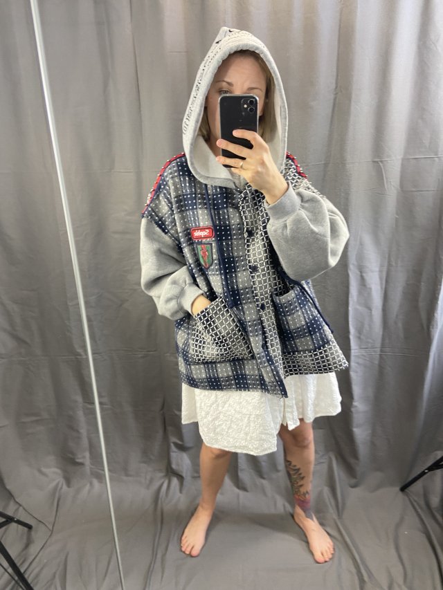 oversize bluza kurtka