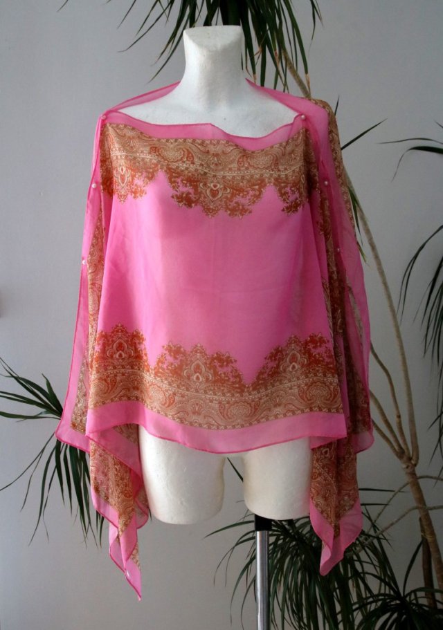 ponczo motyl  Onesize