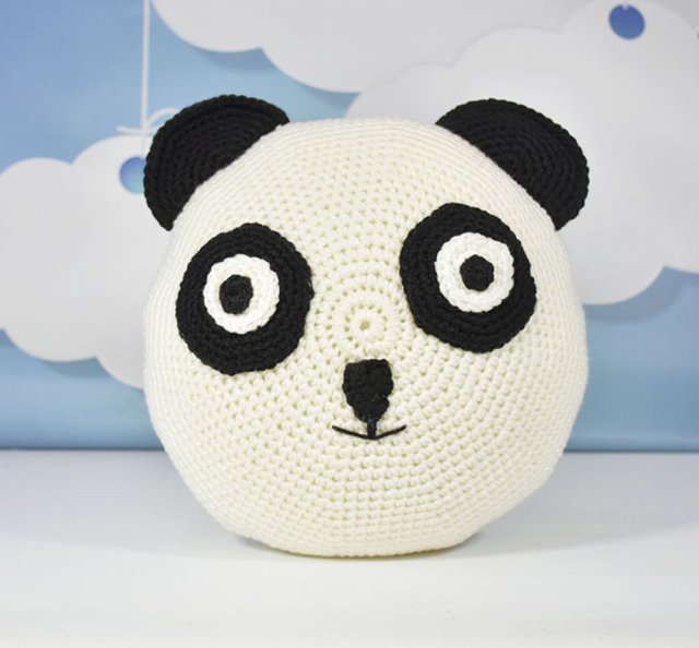 Poduszka Panda Handmade – Uroczy dodatek do każdego wnętrza