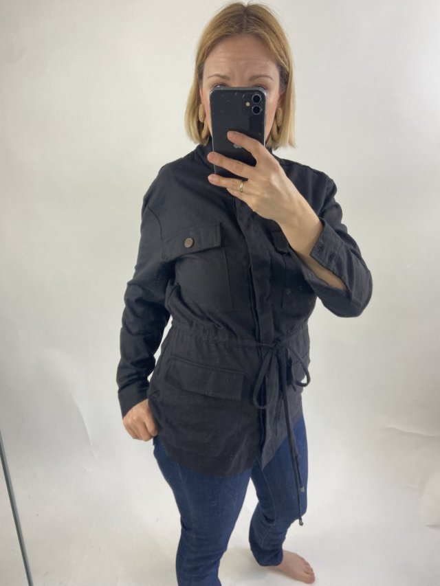 GARAGE jacket with lino