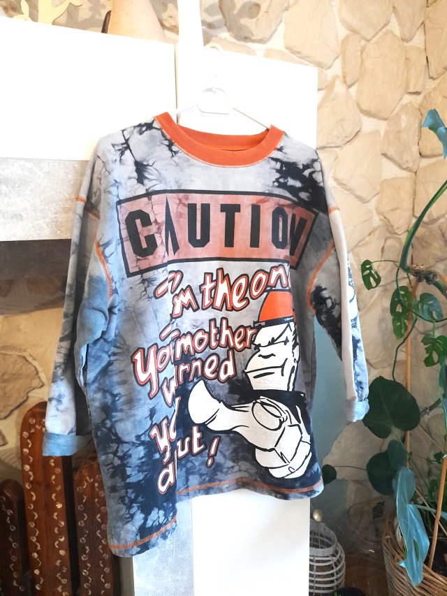 Bluza szara z motywem M L