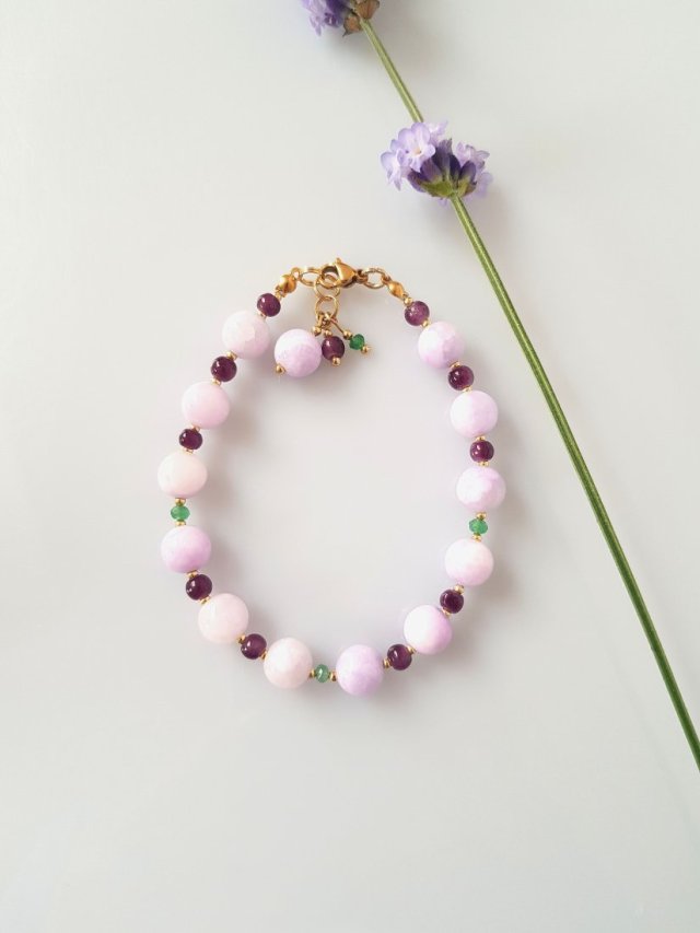 Bransoletka When Lavender Blooms