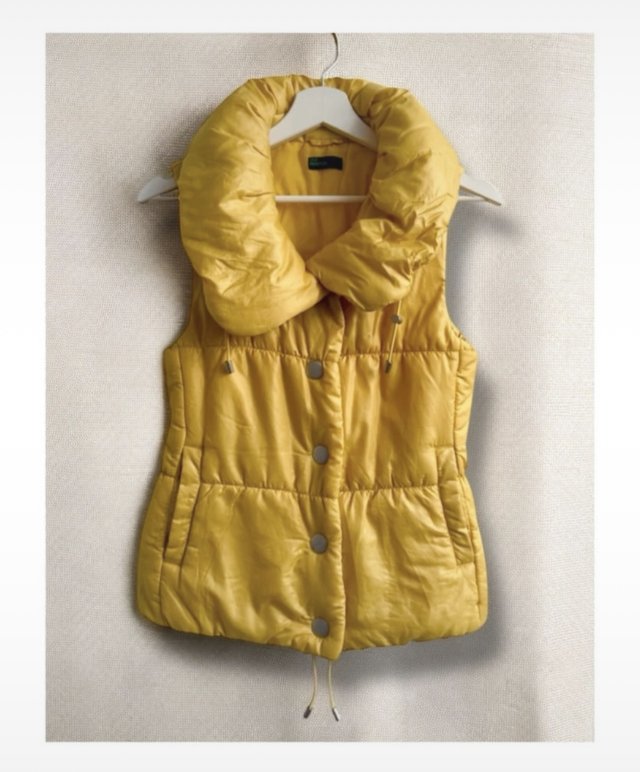 Yellow Country Vest by United Colors of Benetton