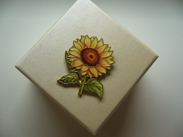 PIN PRZYPINKA BROSZKA SŁONECZNIK