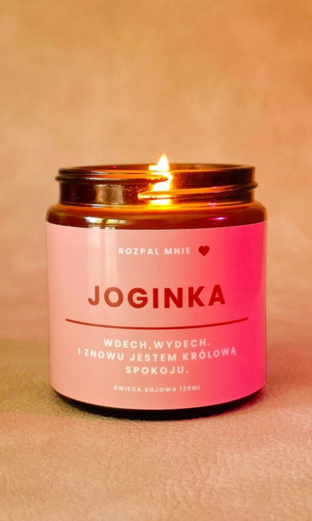 Świeczka sojowa JOGINKA