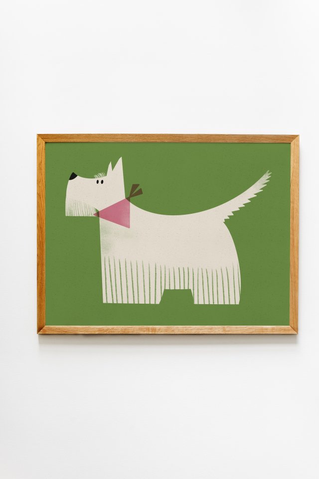 Plakat 30 x 40 cm Sznaucer