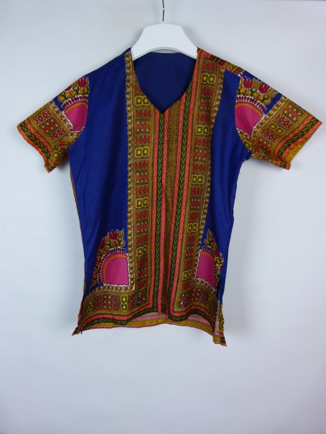 egzotyczna bluzka Africa design bawełna / S