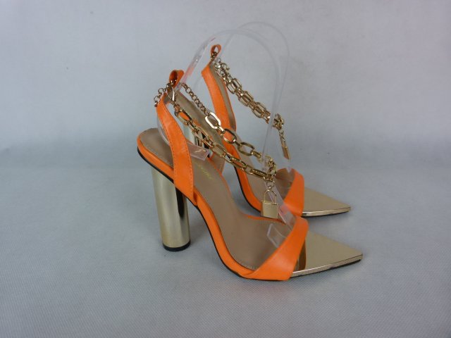 Public Desire sandały na obcasie ekoskóra 4 / 37 24 cm