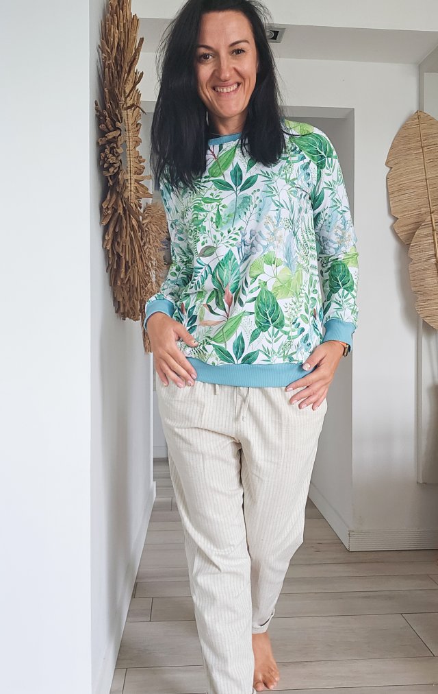 Bluza w liście