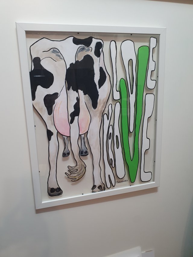 Obraz Grafika LOVE KROVE 40x50