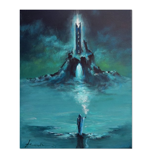 Ad lumen II, obraz realizm bajkowy, obraz surrealizm
