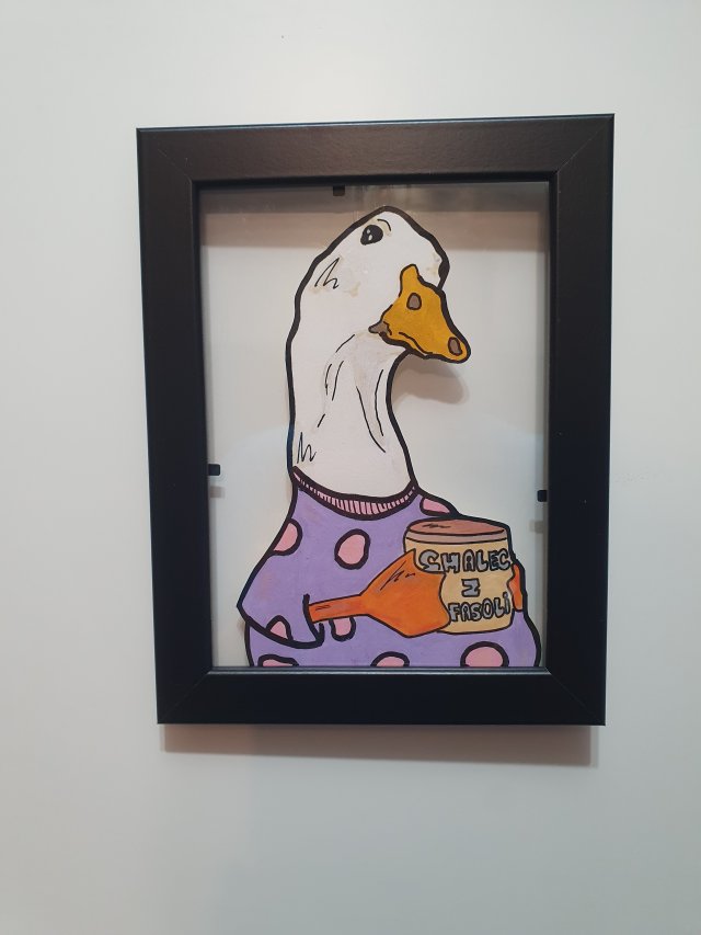 Grafika Obraz KURA AVOKADO 16x21