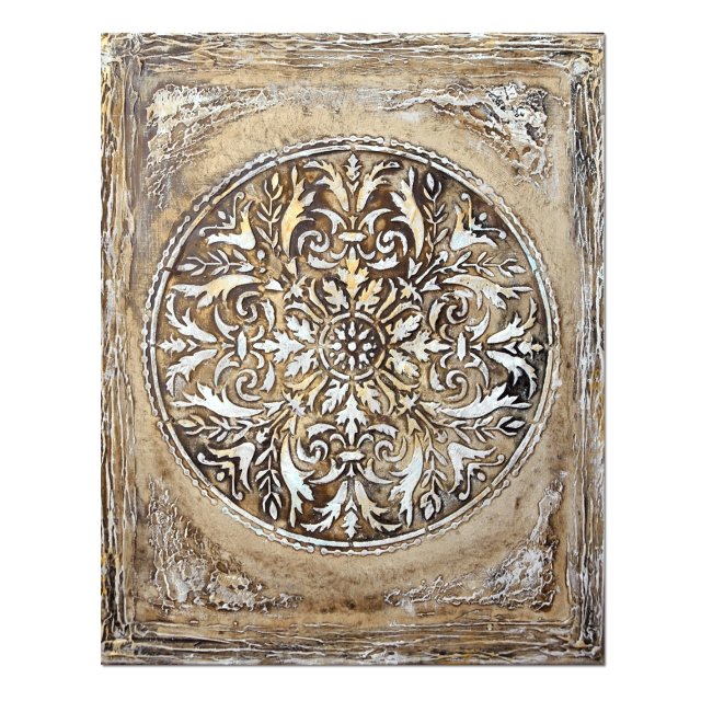Mandala 38, obraz ręcznie malowany 3D obraz do salonu