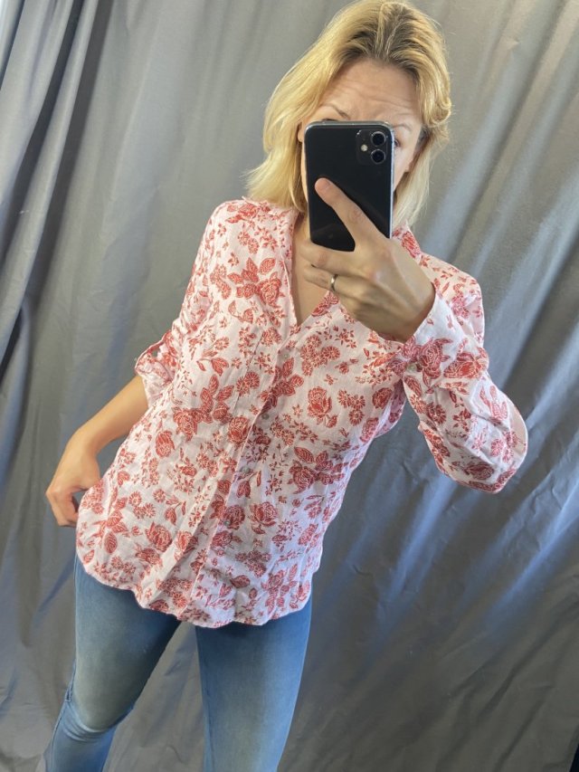 zara lniana koszula