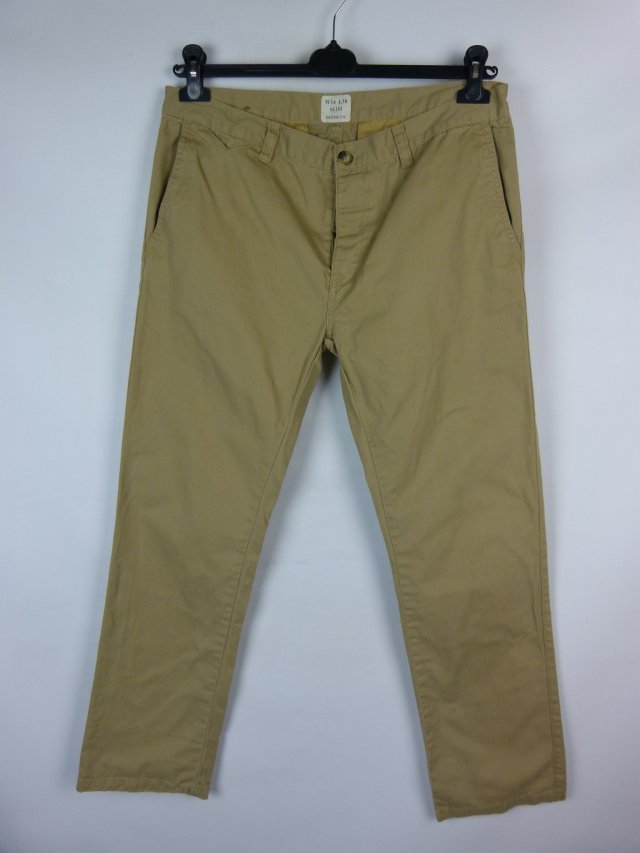 Denim Co spodnie slim bawełna W34 L30 pas 92 cm