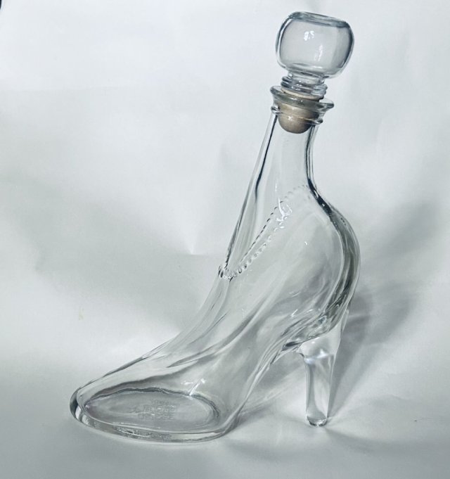 DEPOSE KEFLA 350 ml gruboszklana  kolekcjonerka użytkowa oryginalna butelka / karafka