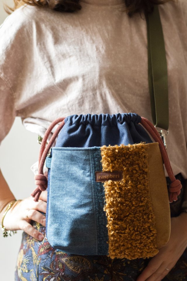 Listonoszka z kominem patchwork