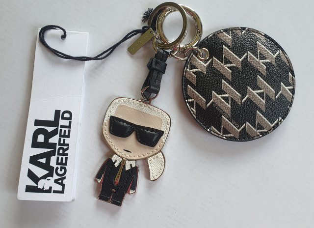 Nowy duży brelok Karl Lagerfeld zawieszka do torebki