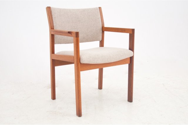 Fotel, duński design, lata 60. Po renowacji.