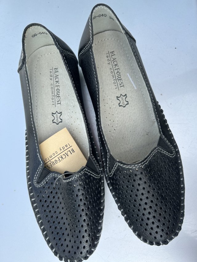 Rozmiar . 36 - NOWE - BLACK FOREST LADY COMFORT - skóra naturalna