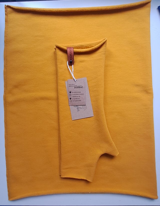 Komin i mitenki. Jesieniara. Handmade.