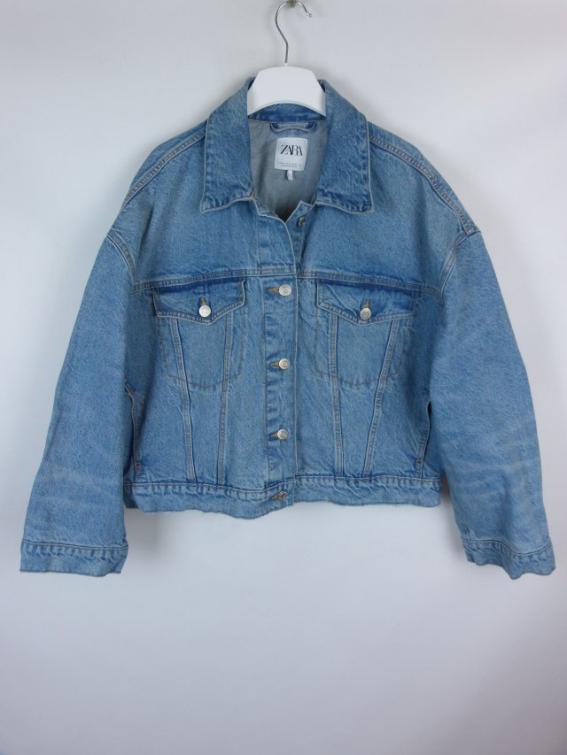 Zara jeans kurtka dżins oversize / XL