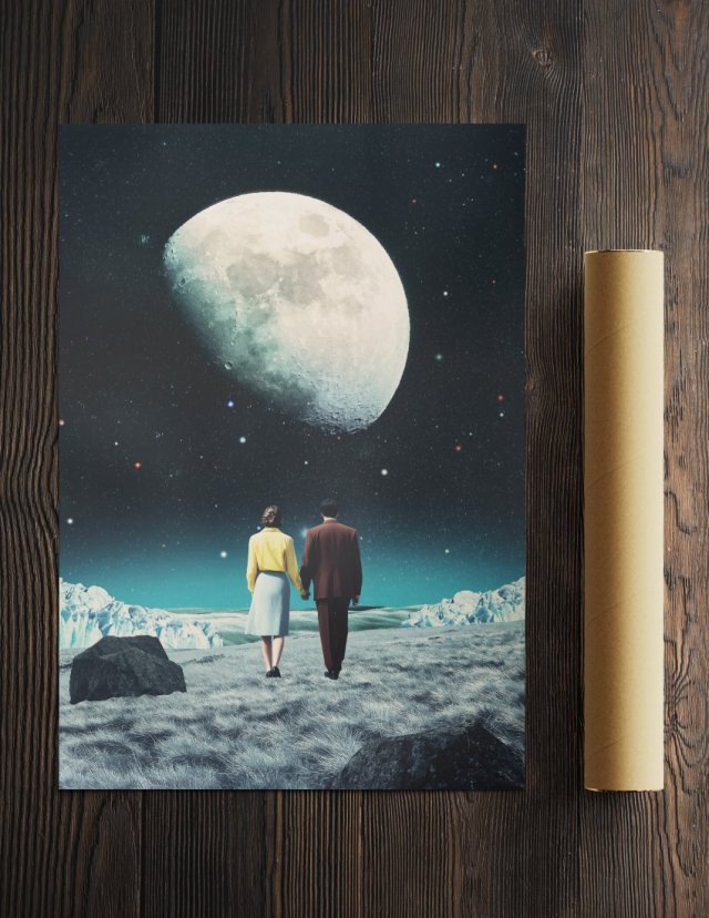 Kolaż - Razem ( 50x70 cm )