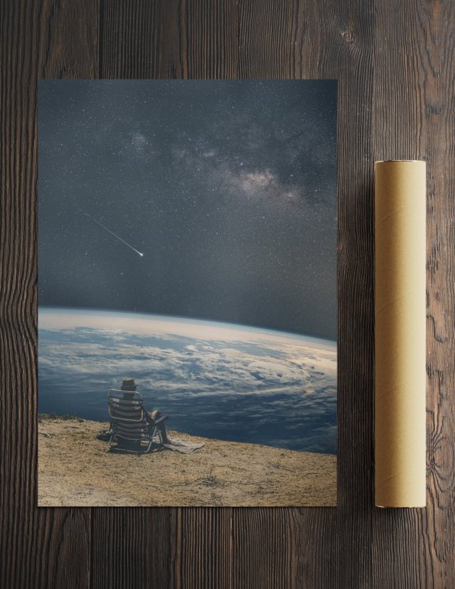 Plakat minimalistyczny - Outsider ( A2 - 42 x 59,4cm )