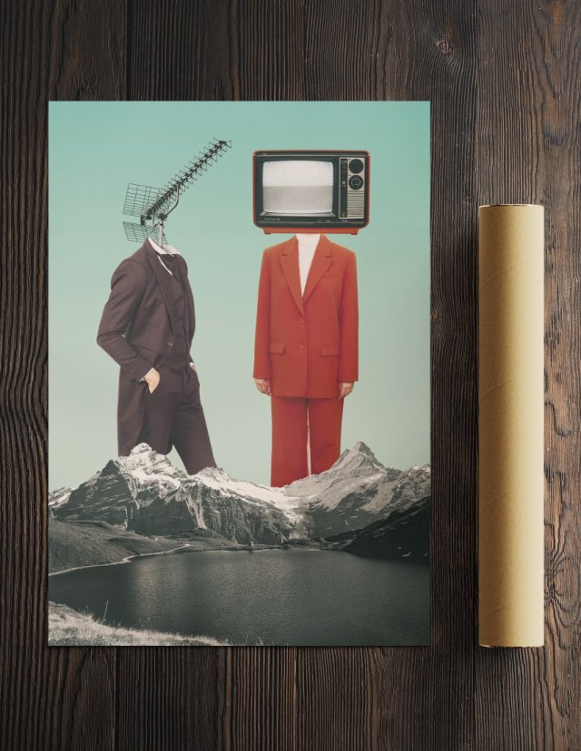 Plakat Ona i on ( A3 - 29,7X42 CM )
