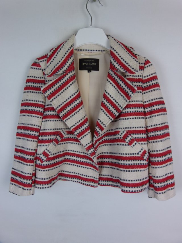 River Island kurtka żakiet bez zapięcia 6 / 32
