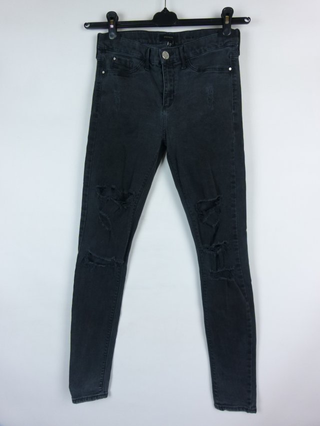 River Island skinny jeans spodnie z dziurami 8 / 34