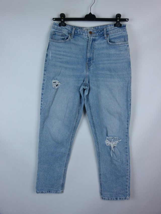 New Look Tory straight jeans dziury 12 / 40