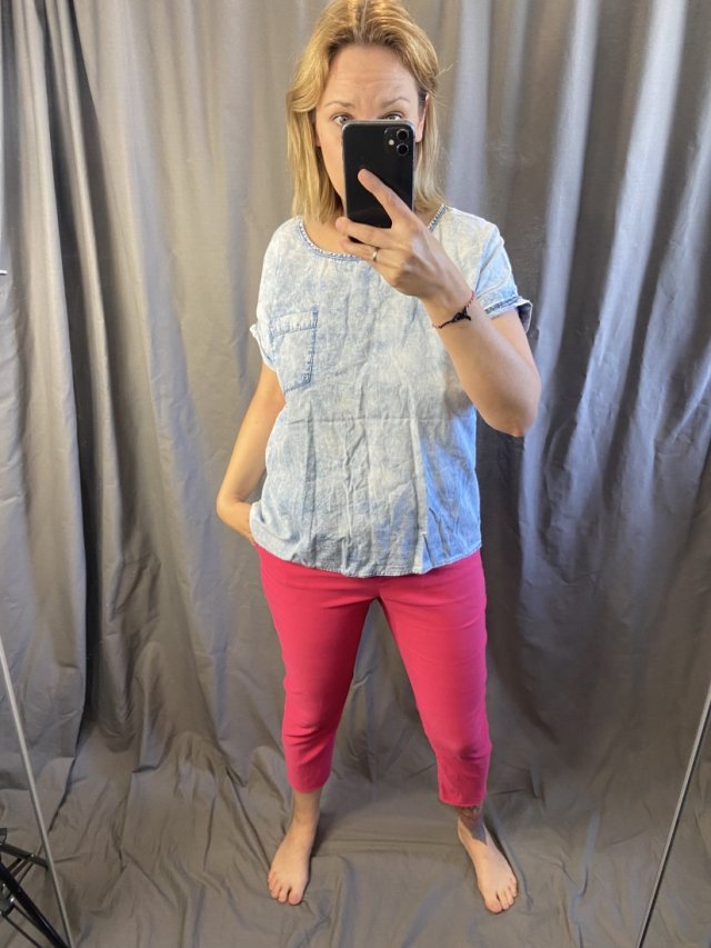 over jeans