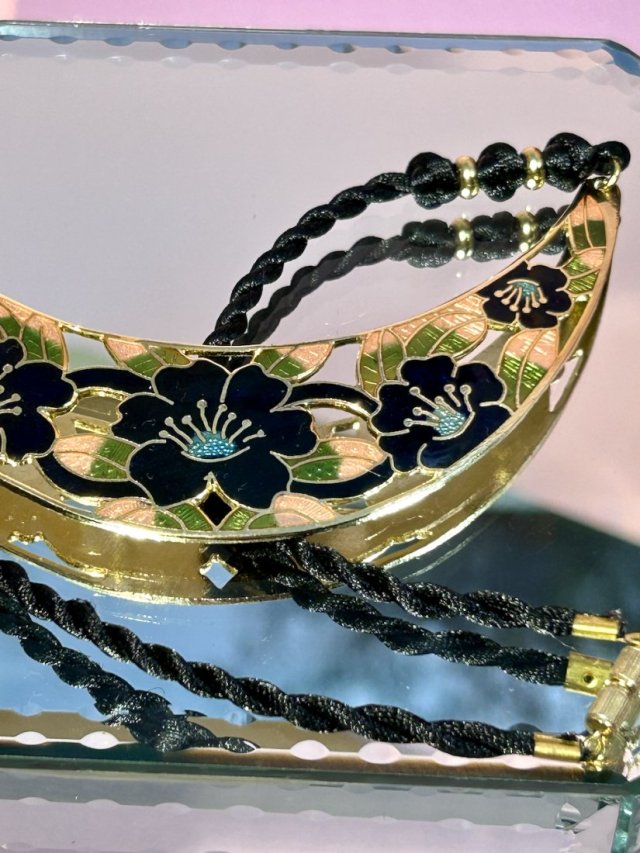 ❁ ❁ piękny naszyjnik cloisonne ❁ ❁