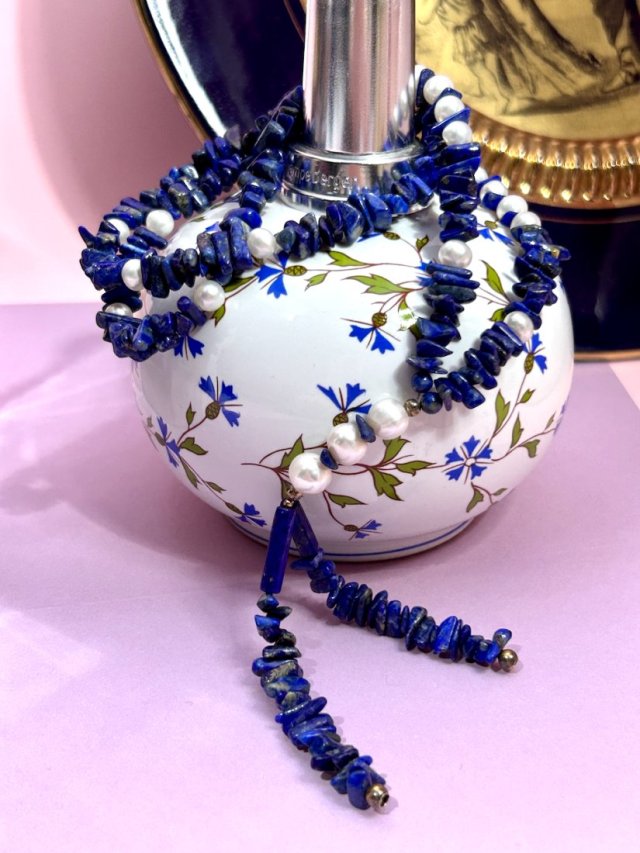 ❁ ❁ perły i lapis lazuli ❁ ❁