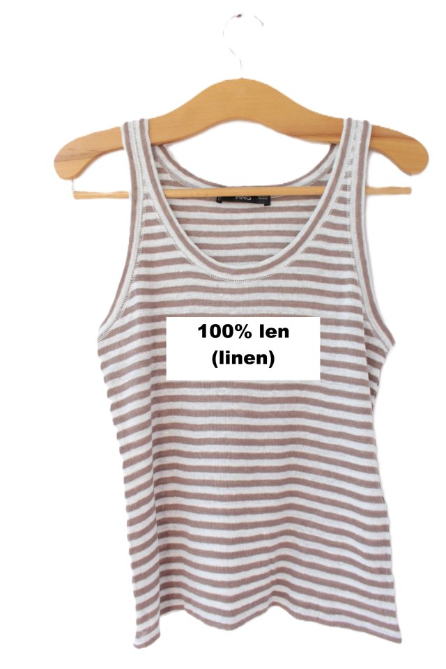 exclusive 100% linen top MNG