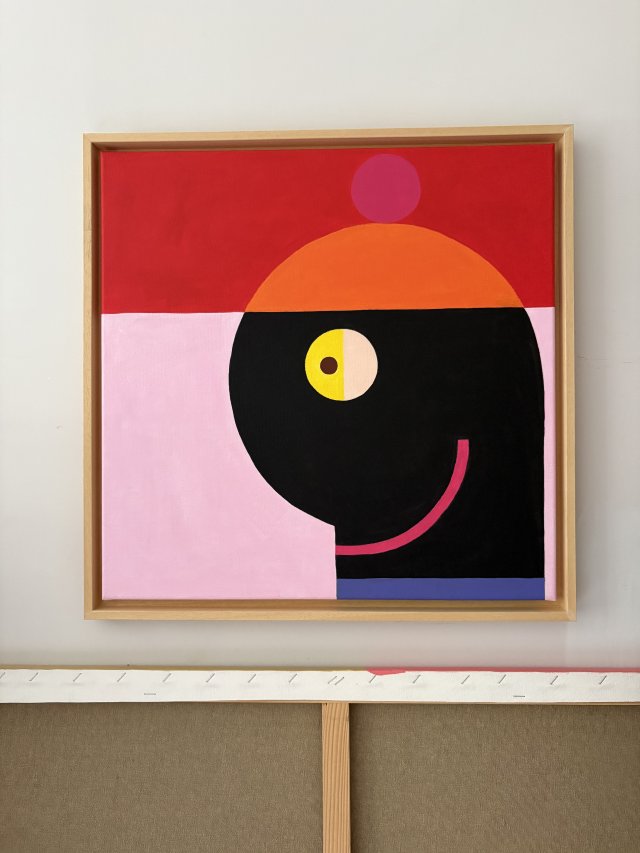 Obraz na płótnie 59x50 cm. Pom Pom nr 5 .