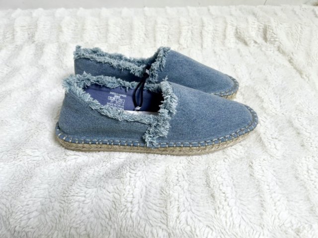 ZARA - JEANSOWE ESPADRYLE - 37