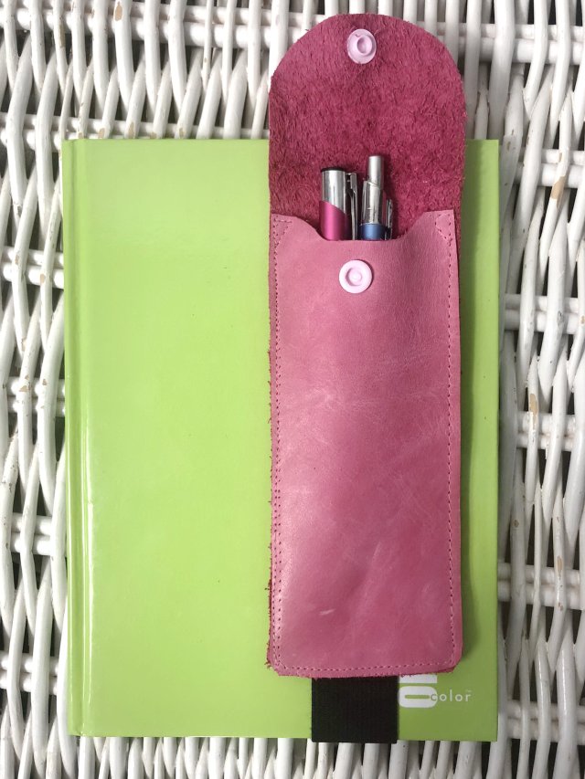 Etui/ piórnik/przybornik na notes, kalendarz-skóra