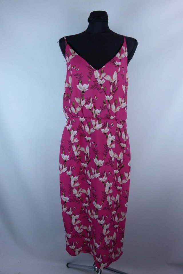 Oasis letnia sukienka midi kwiaty 14 / 40