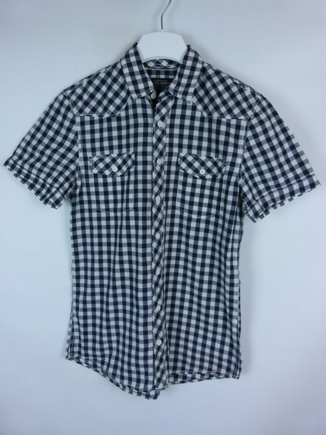 Pull&Bear koszula bawełna kratka / S