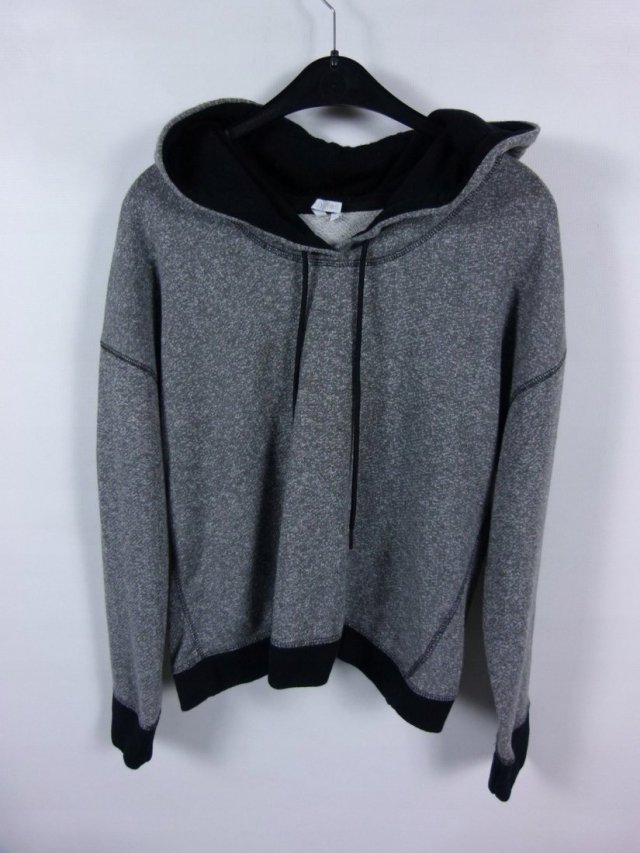 Souluxe szara bluza z kapturem / M