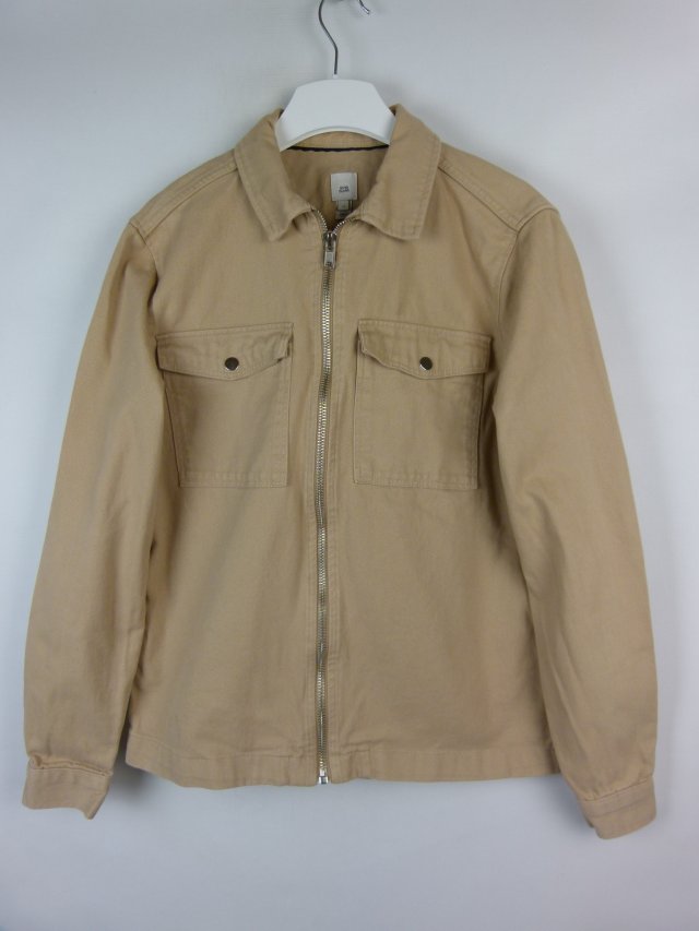 River Island jeans koszulowa dżinsowa kurtka dżins / M