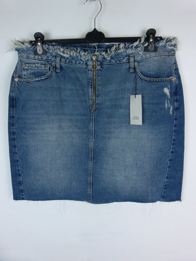 River Island jeans spódnica mini dżins z metką 18 / 44