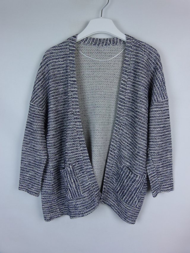 Dorothy Perkins sweter narzutka z kieszonkami oversize / M