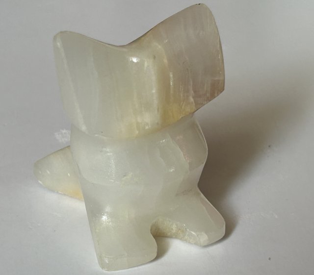 Symbol mądrości Kamienna rzeźba figurka ręcznie wykonana