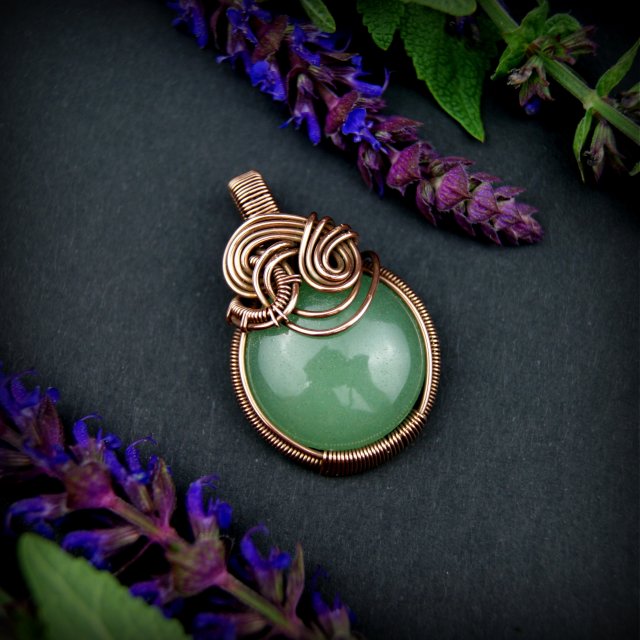 Wisiorek z awenturynem