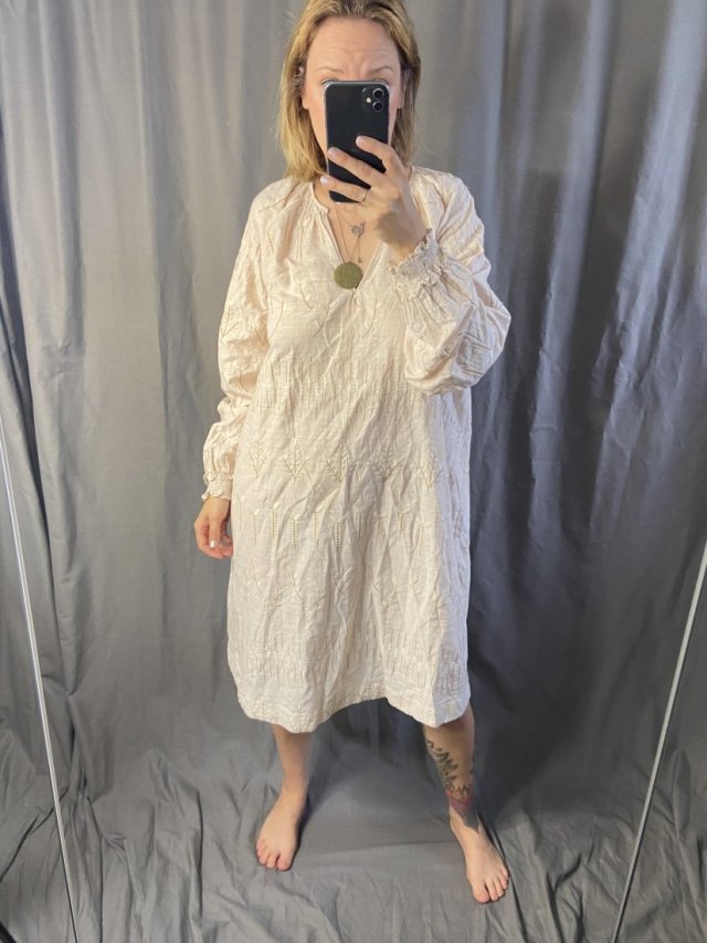 Mos Mosh haftowana boho sukienka