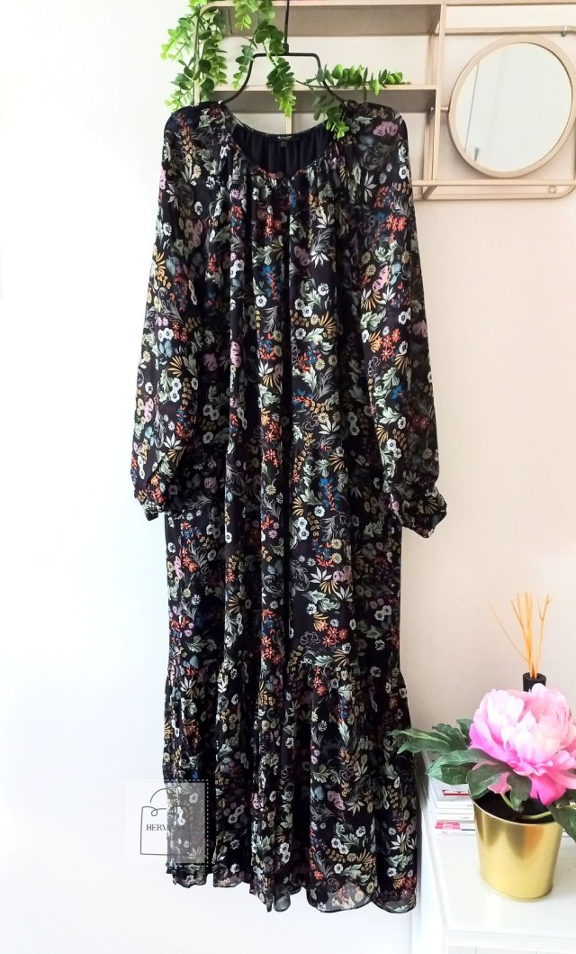 Massimo Dutti wiskozowa sukienka